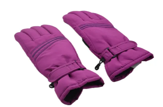 Guantes de cuero genuino suave importados de alta calidad para mujer (JYG
